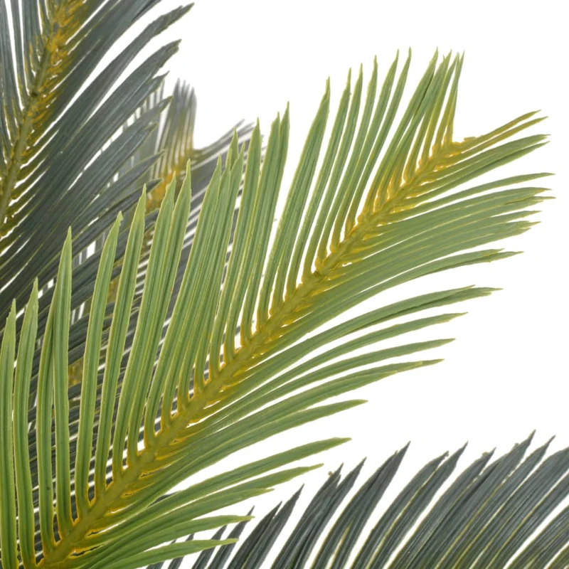 Plante artificielle avec pot palmier cycas vert 90 cm décoration intérieur DEC022030