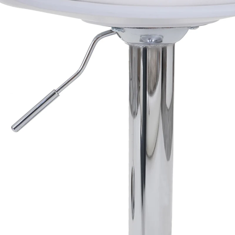 2x tabourets de bar tabouret de comptoir pivotant en synthétique blanc base et cadre en acier chromé 04_0000122