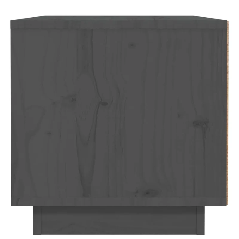 Lot de 2 tables de chevet avec tiroir 40 x 34 x 35 cm bois de pin gris DEC035321