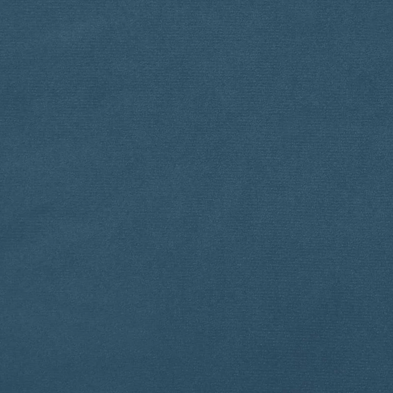 Sommier à lattes sur pieds cadre de lit 100x200 cm tissu velours bleu foncé TDL0207316