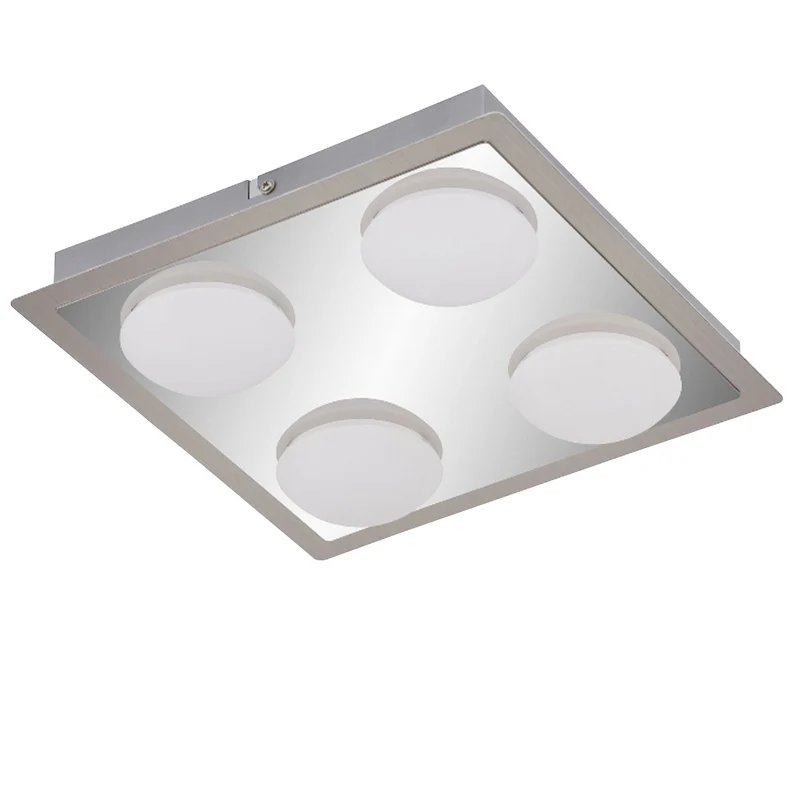 Plafonnier LED Briloner plafonnier lampe de salle de bain, avec ampoule à 4 lumières 04_0001382