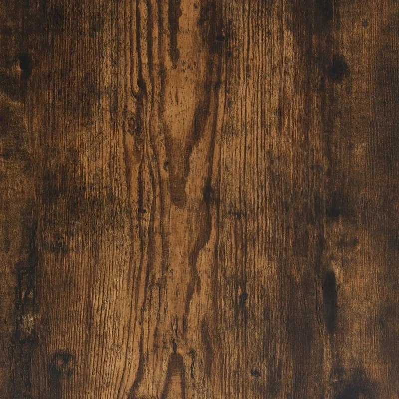 Table console d'entrée fonctionnel et stylé avec étagères 100 x 35 x 90 cm bois d'ingénierie marron DEC031771