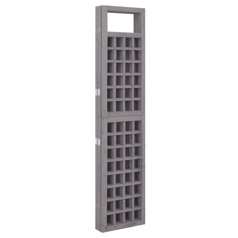 Paravent séparateur de pièce cloison à 5 panneaux en bois de pin 201,5 x 180 cm DEC031201