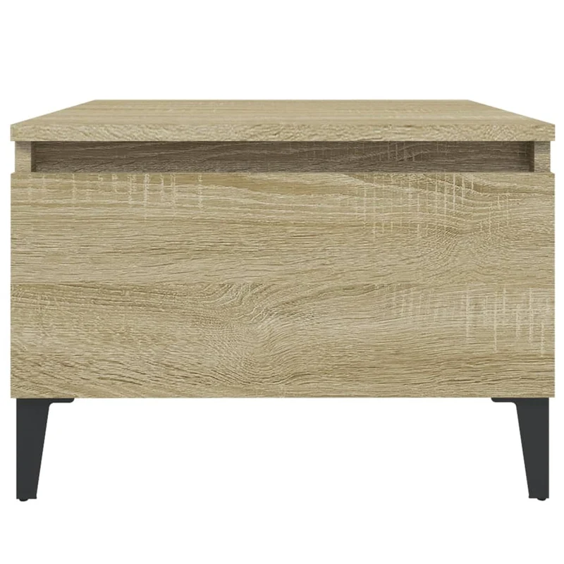 Lot de 2 tables de chevets avec tiroir 50 x 46 x 35 cm bois ingénierie couleur chêne DEC032631