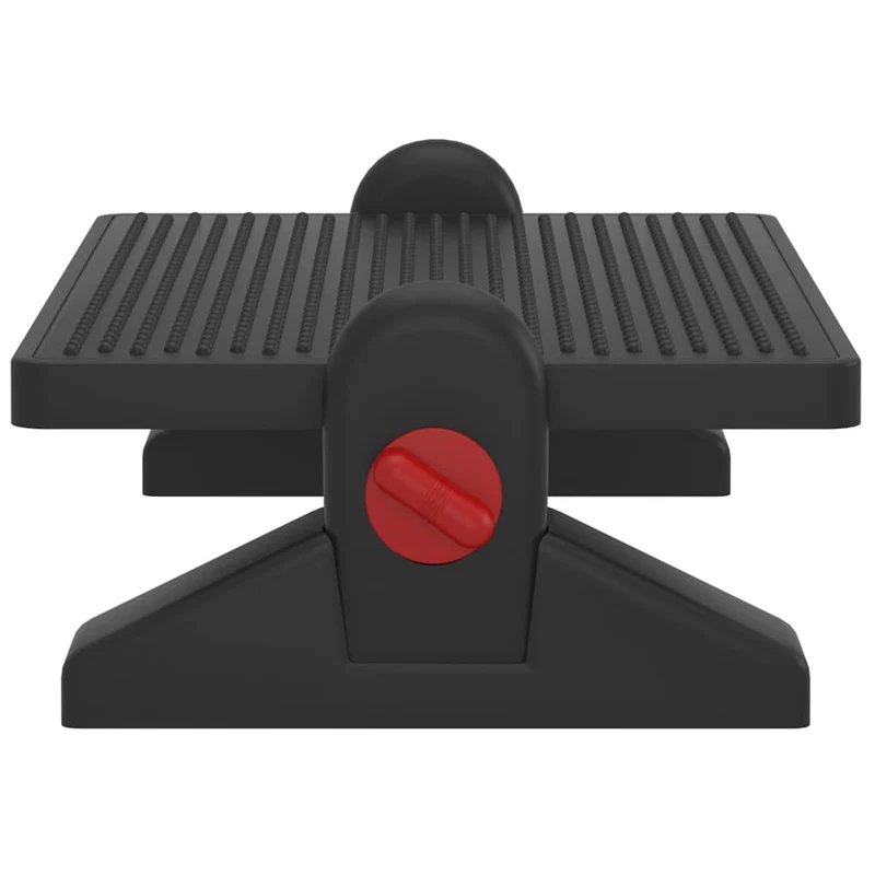 Repose-pieds de bureau ergonomique 2 hauteurs 50 x 30,5 x 17 cm HIPS noir DEC030695