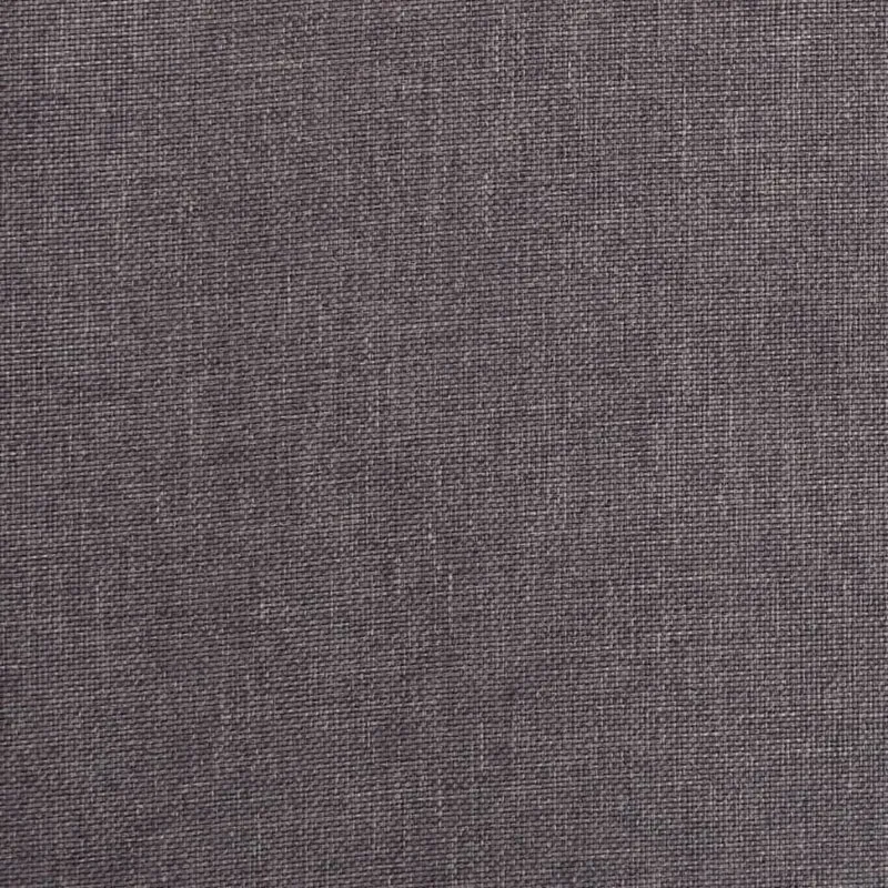 Tabouret de bar x1 chaise haute en tissu taupe cadre en acier noir DEC029559