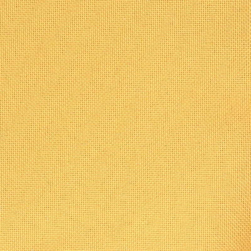 Lot de 2 tabourets de bar chaises hautes en tissu jaune moutarde tissu jaune et acier noir DEC029742