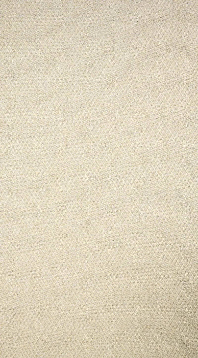Chaise de salle à manger x1 boutons décoratifs en tissu crème et pieds en bois marron foncé 10_0002171
