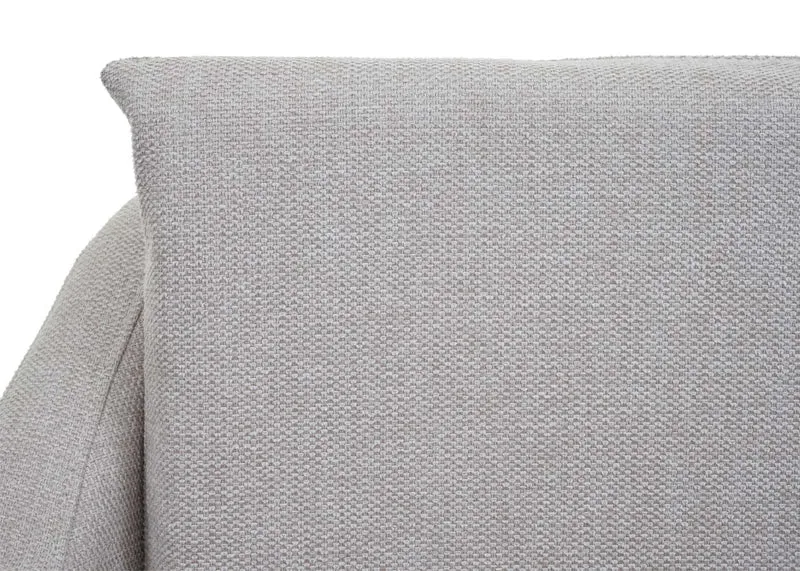 Chaise fauteuil cocktail lounge cadre en métal revêtement en tissu beige 04_0003160