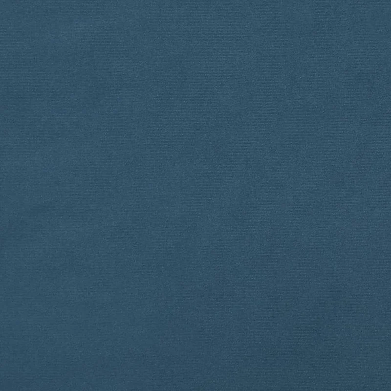 Sommier à lattes sur pieds cadre de lit 200x200 cm tissu velours bleu foncé TDL0207305