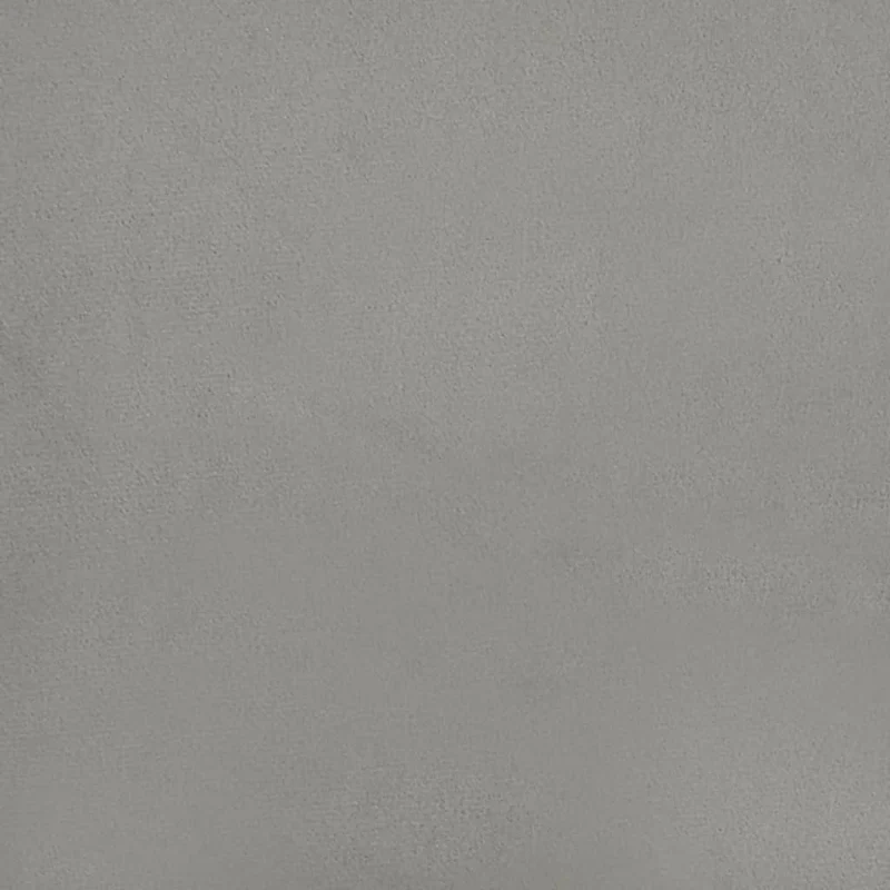 Tête de lit accessoire couchage chambre à coucher meuble avec rebord latéral 147 x 23 x 78/88 cm tissu velours gris clair TDL0205232