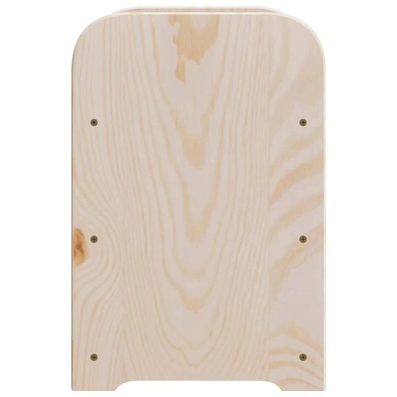 Casier range bouteilles étagère de rangement vin jusqu'à 12 bouteilles 43 x 25 x 37 cm bois de pin DEC024354
