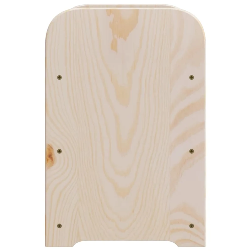 Casier range bouteilles étagère de rangement vin jusqu'à 8 bouteilles 43 x 25 x 37 cm bois pin DEC024364