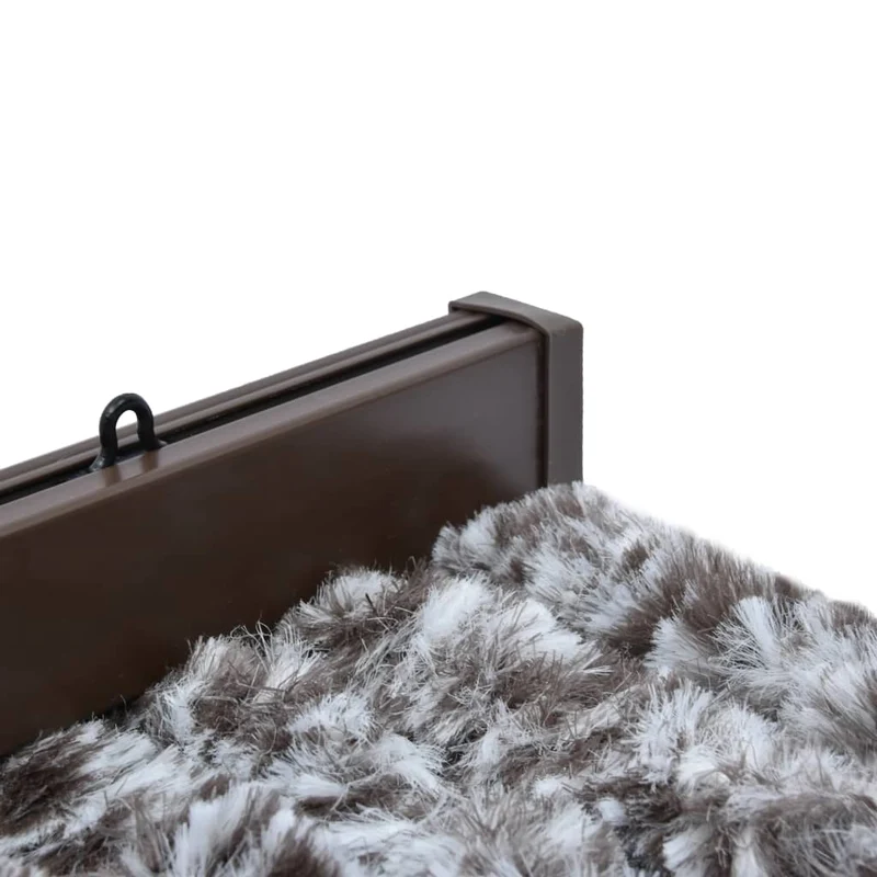 Rideau contre insectes moustiquaire Marron et beige 90 x 220 cm Chenille DEC022179