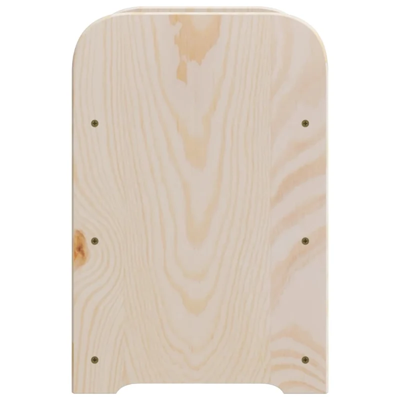 Casier range bouteilles étagère de rangement vin 3 niveaux 33 x 25 x 37 cm bois de pin DEC024353