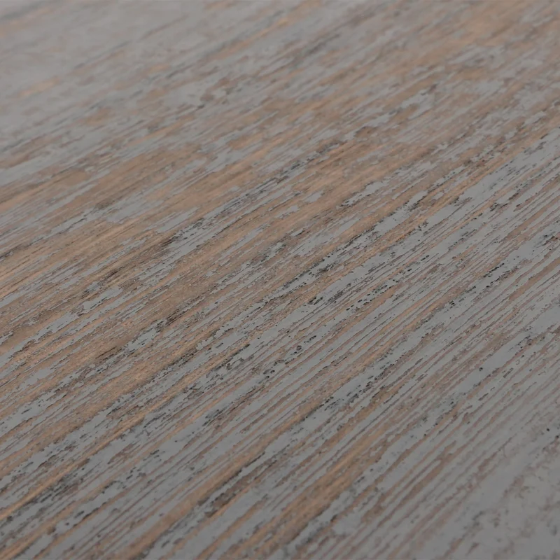 Étagère murale suspendue avec tiroir de rangement 8x80x25 cm en bois gris vieilli 04_0008652