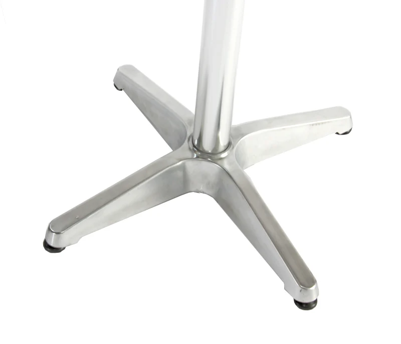 Table de bar en aluminium table de bistro sur pied en aluminium réglable en hauteur 70/110 cm diamètre 60 cm 04_0008508