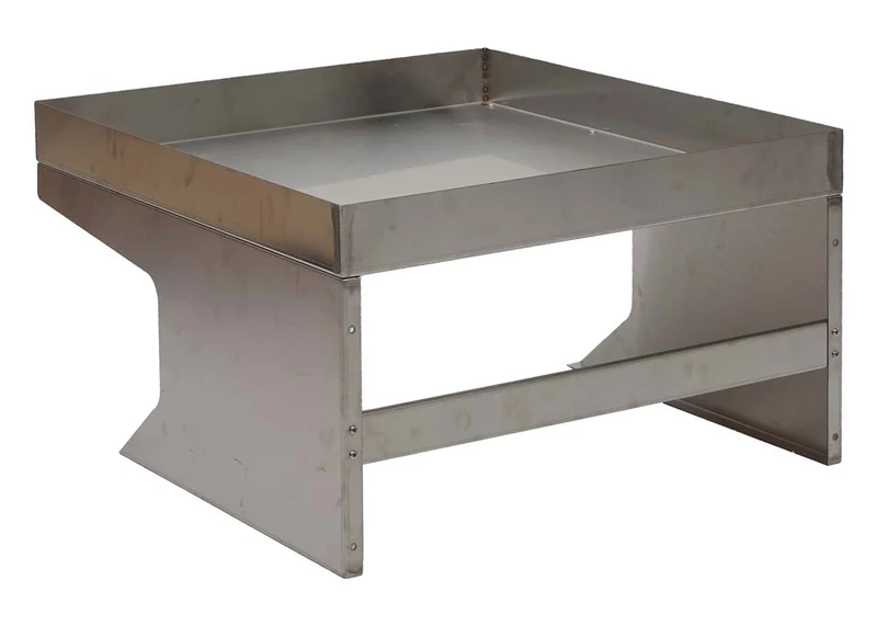 Abri pour robot tondeuse avec bac à plantes 37x60x70 cm acier inoxydable 04_0006938