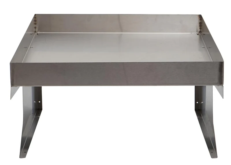 Abri pour robot tondeuse avec bac à plantes 37x60x70 cm acier inoxydable 04_0006938