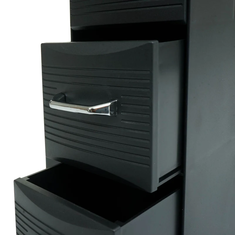 Organisateur de bureau porte-stylo boîte de rangement avec 2 tiroirs et 7 compartiments 29 x 14 x 33 cm 04_0007893