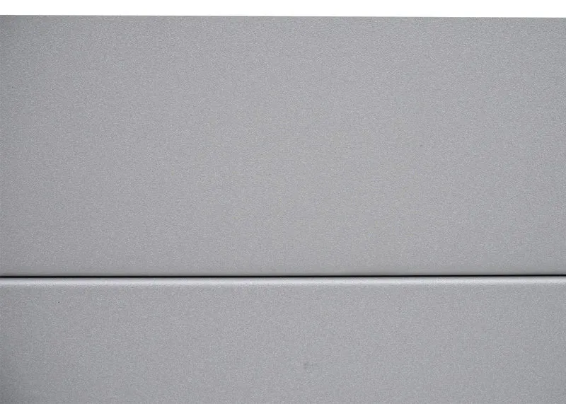 Abri pour robot tondeuse avec bac à plantes 37 x 60 x 70 cm en métal gris 04_0006939
