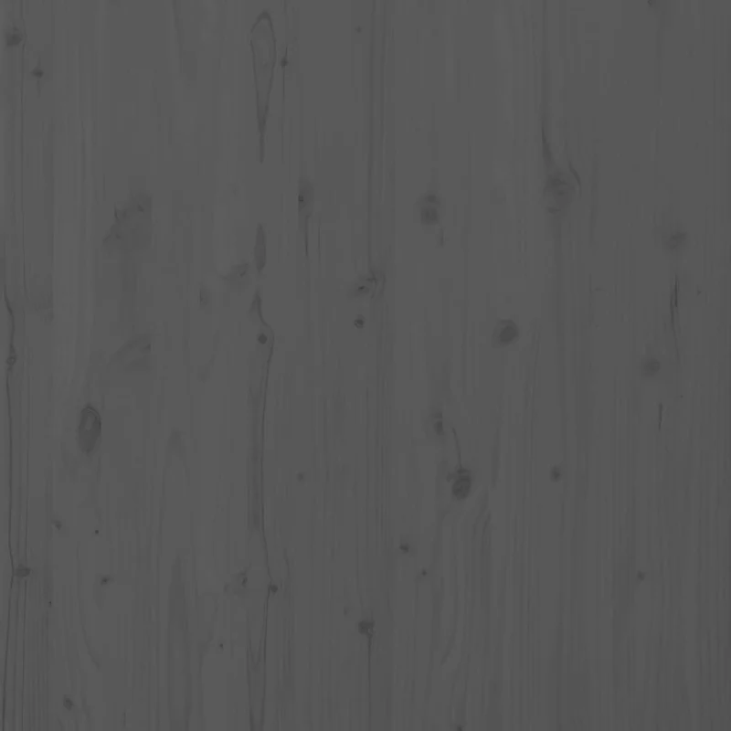 Tête de lit accessoire couchage chambre à coucher meuble murale 166 x 3 x 91,5 cm bois massif gris TDL0202639