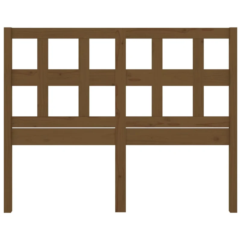 Tête de lit accessoire couchage chambre à coucher meuble 205,5 x 4 x 100 cm bois massif marron clair TDL0202890