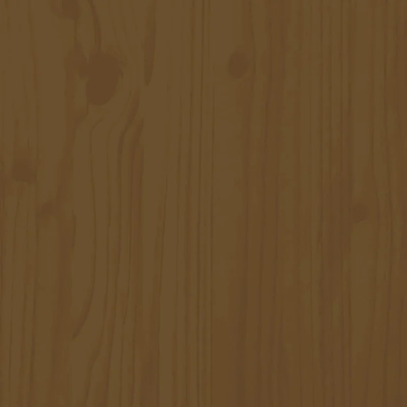 Tête de lit accessoire couchage chambre à coucher meuble 126 x 4 x 100 cm bois massif marron clair TDL0203060