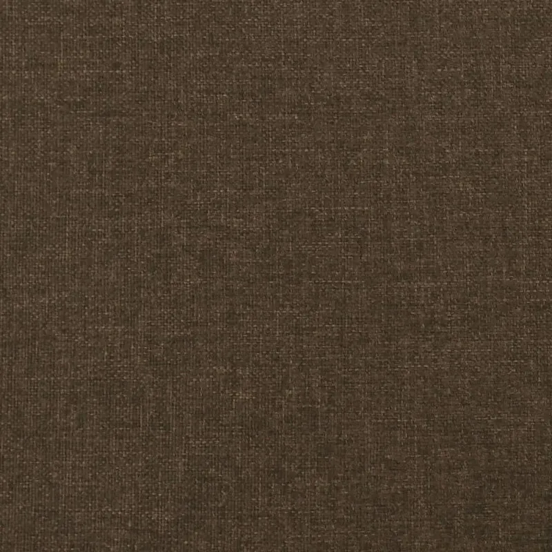 Tête de lit accessoire couchage chambre à coucher meuble 90 x 5 x 78/88 cm tissu marron foncé TDL0203124