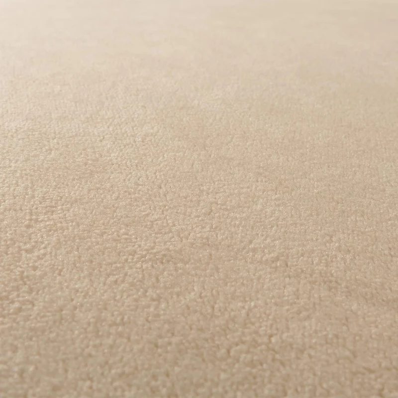 Chaise de sol avec fonction relaxation dossier réglable en 4 directions cadre en acier velours beige 04_0006371