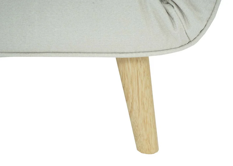Fauteuil-lit chaise fonctionnelle relaxation lit d'appoint 75x185 cm en tissu crème-beige 04_0006256