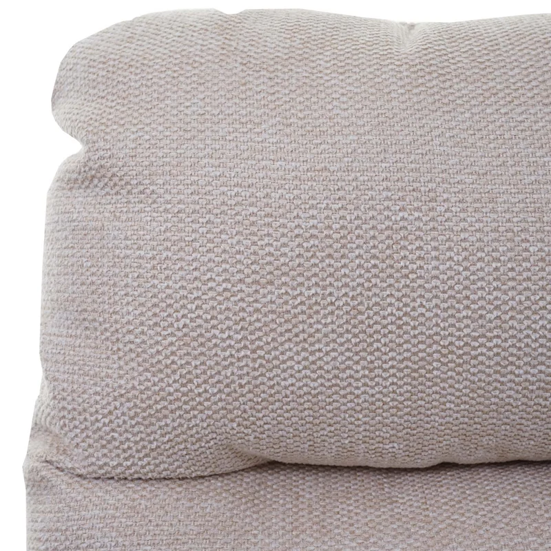 Chaise de salle à manger chaise de cuisine pivotante position automatique tissu/textile crème avec accoudoir 04_0006291