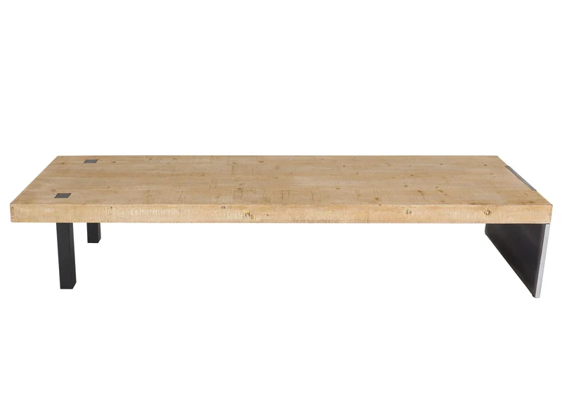 Banc de salle à manger banc de vestiaire industriel en bois massif 200 cm naturel 04_0005868
