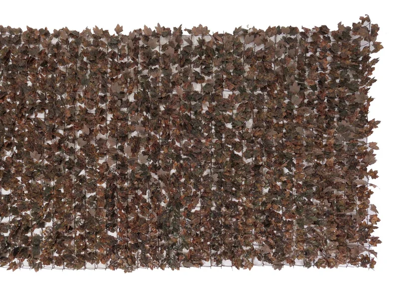 Brise-vue pour balcon protection contre le vent pour clôture de balcon terrasse 500x150 cm marron érable 04_0005948