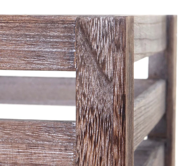 Lot de 3 caisses en bois caisse à vin décorative rangement fruits en bois marron vieilli 04_0002980