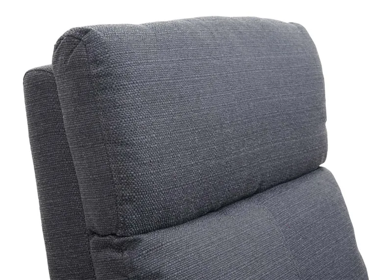 Fauteuil TV relaxation fonction d'inclinaison réglable tissu/textile gris clair 04_0002003