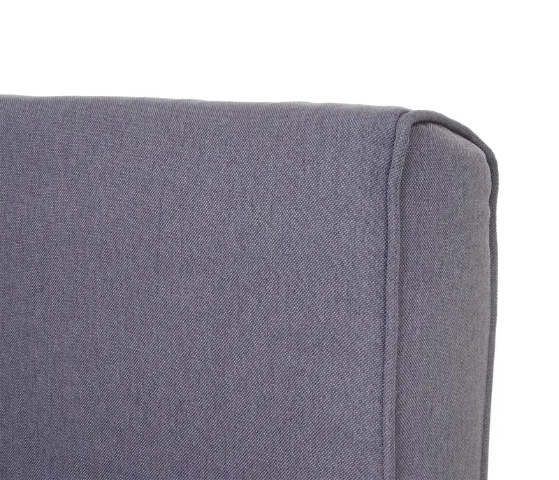 Canapé-lit fauteuil de couchage une personne fonctionnel relaxation pliant en tissu gris clair 04_0003095