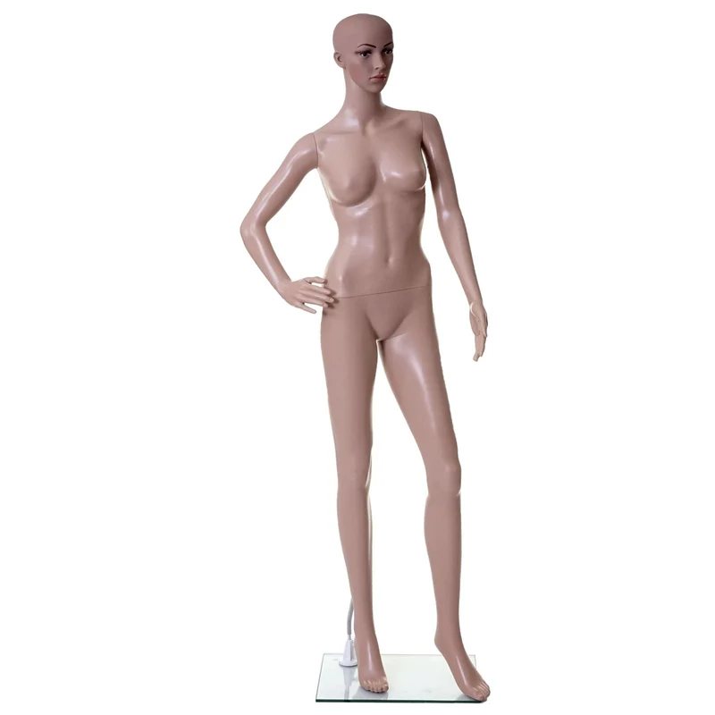Mannequin femme pour vitrine présentoir à vêtements 175cm 04_0003656