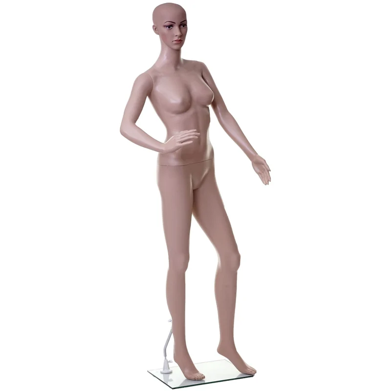 Mannequin femme pour vitrine présentoir à vêtements 175cm 04_0003656