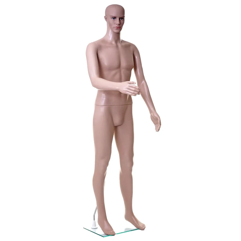 Mannequin homme pour vitrine présentoir à vêtements 185cm 04_0003657