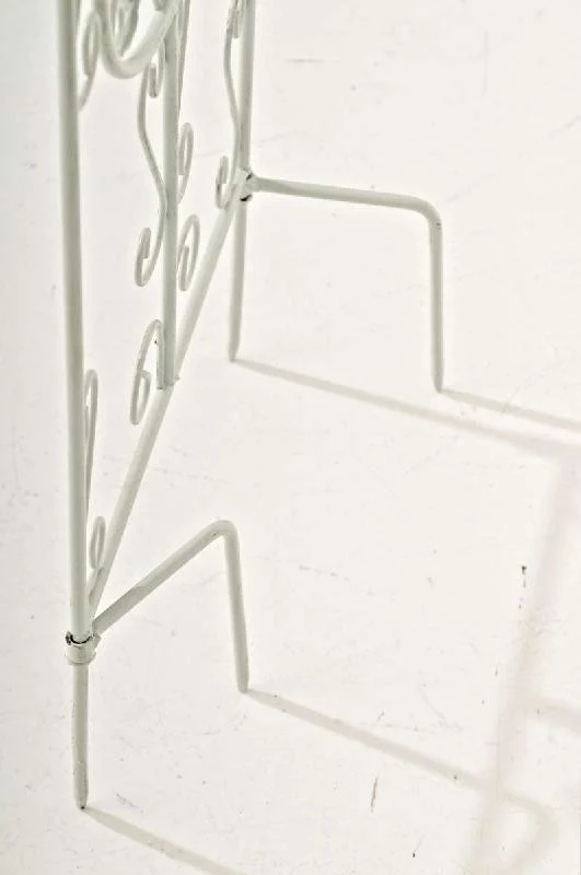 Tuteur pour plante grimpante 122x35 cm en métal blanc vieilli 10_0003868