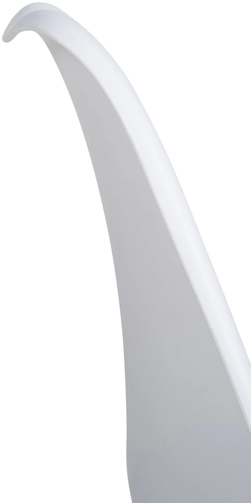 Lot de 6 chaises de salle à manger cuisine en plastique et PVC blanc châssis en bois 10_0003220