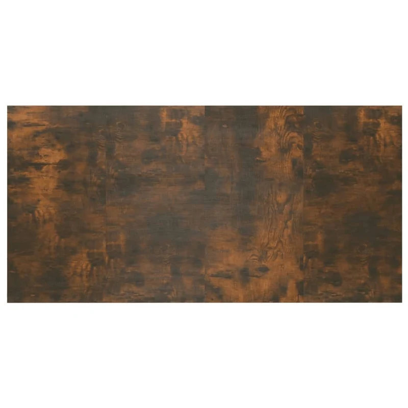 Tête de lit accessoire couchage chambre à coucher meuble avec chevet intégré étagère MDF marron clair TDL0205845