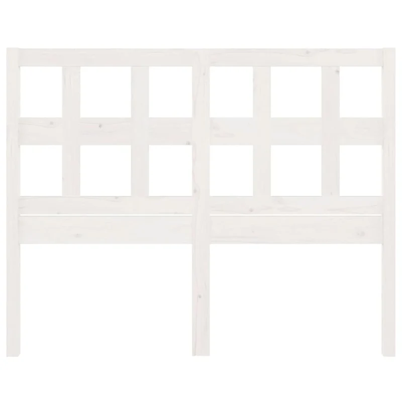 Tête de lit accessoire couchage chambre à coucher meuble 185,5 x 4 x 100 cm bois de pin blanc TDL0203773