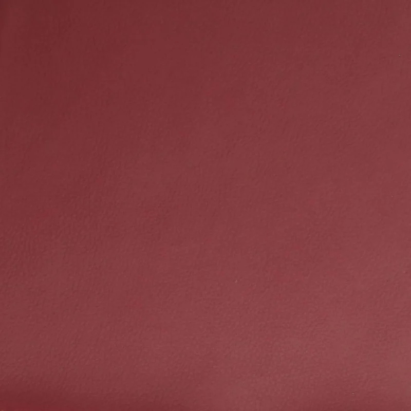 Fauteuil relax TV rembourrage confortable fonction d'inclinaison manuelle en PVC rouge bordeaux DEC028132