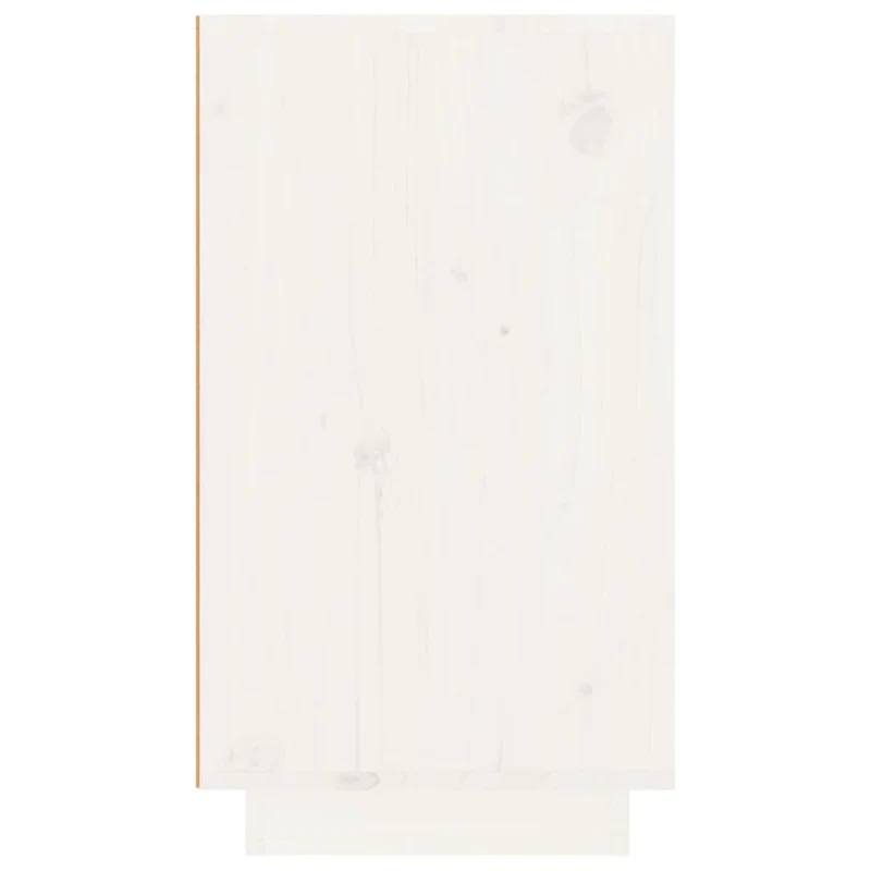 Armoire à vin jusqu'à 10 bouteilles 23 x 34 x 61 cm en bois de pin massif blanc DEC024257