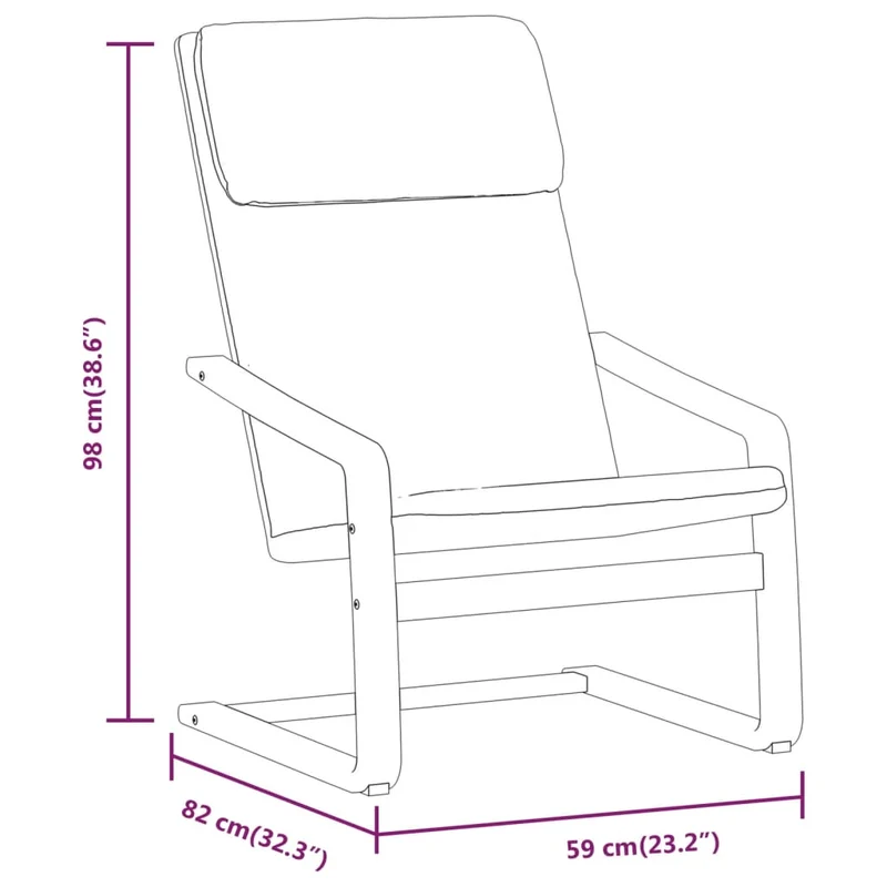 Fauteuil chaise de canapé design simple en tissu gris foncé et bois de bouleau DEC026693