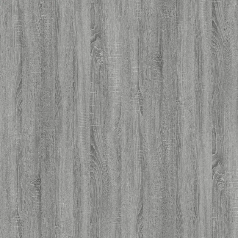 Lot de 2 tables de chevet avec tiroir 50 x 46 x 50cm bois d’ingénierie gris DEC035748