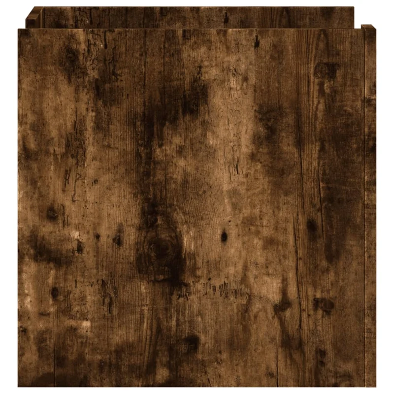 Table de chevet avec compartiment avec porte 45 x 50 x 50 cm bois d'ingénierie marron DEC033656