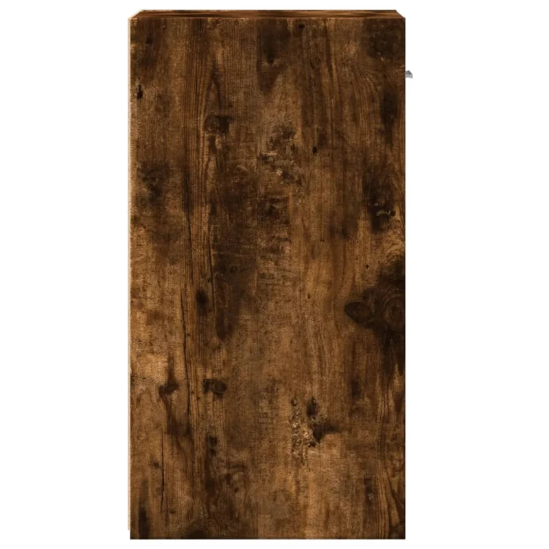 Lot de 2 tables de chevet avec étagères et tiroir 35 x 34 x 65 cm bois ingénierie marron DEC035066